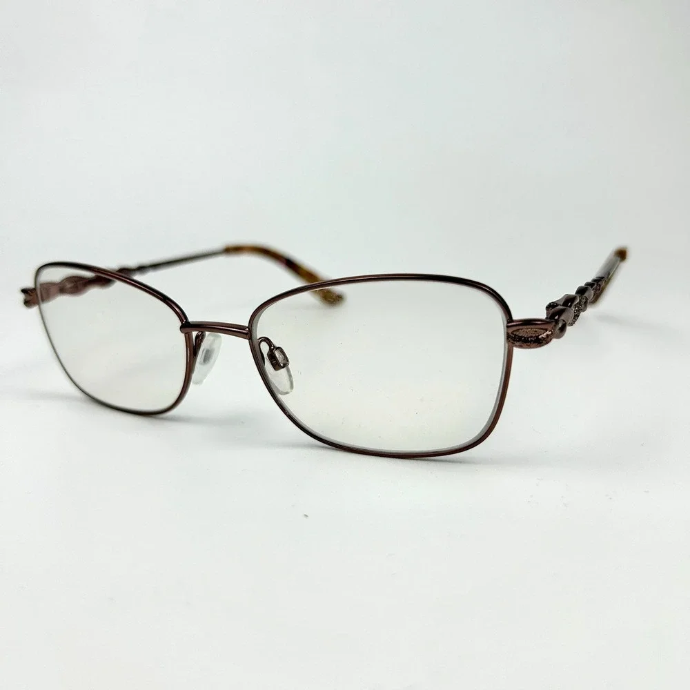 Gloria Vanderbilt Zyloware 168 M36 Women Eyeglasses Frame Rose Gold 53-17-135 mm